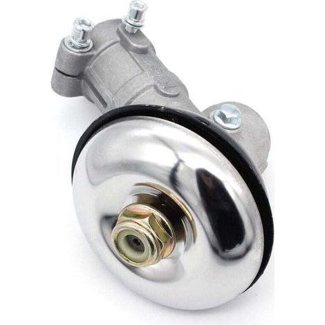 Tête d'engrenage Debroussailleuse Universelle Boîte de Vitesse de Tondeuse à Gazon pour Coupe Herbe/Tronconneuse (26mm, Rond de 7 Dents) (1/4)