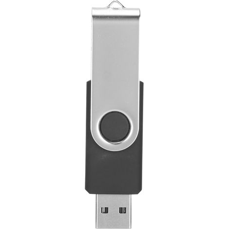 Clé USB Candy Black, rotative, portable, 4 Go, pour PC et tablette.