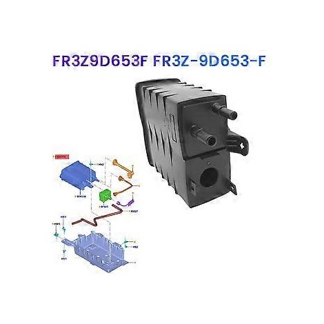 Aktivkohlefilter für Kraftstoffdampf im Auto FR3Z9D653F FR3Z-9D653-F für 2.3 2015- Benzintank