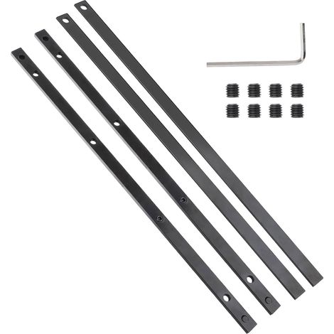 4 Rail de Guidage Kit Connecteurs de Rail de Guidage Connecteur de Rail de Guidage Connecteur de Rail de Guidage pour P-45777 pour Rail Droit Rail Coudé Rail Carré à Rideaux (1/5)