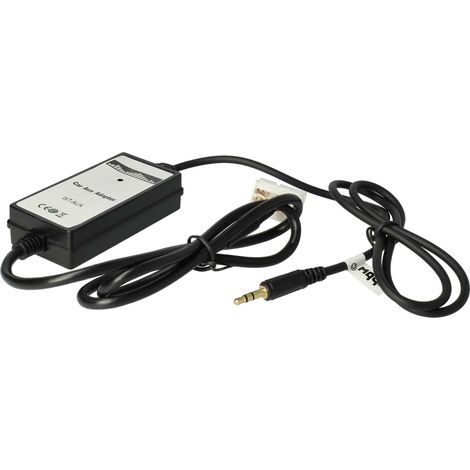 vhbw AUX Adapter Kabel KFZ Auto Radio kompatibel mit Honda Accord 2003-2011, City 2002-2011, Civic 2006-2011, CRV 2005-2011, Element 2003-2011, Fit 2002-2011