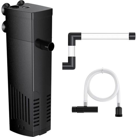 Pompes et filtres de filtre interne d'aquarium pour réservoir de tortue d'aquarium d'eau douce ou d'eau salée 20-40L (1/4)