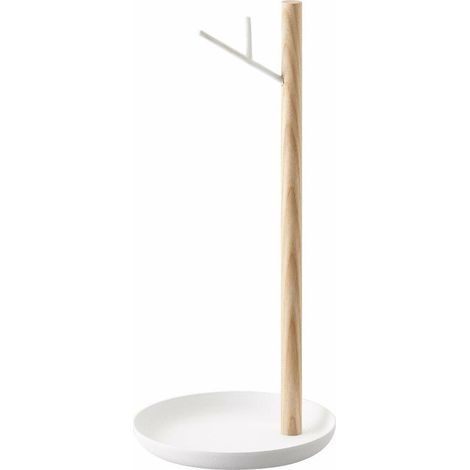 Yamazaki Tosca porta banane bianco design contemporaneo