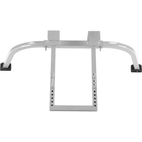 Zoternen Stabilizzatore per scala Scala in acciaio Gancio per tetto Apertura alare Distanziatore per arrampicata Pittura Grigio argento (1/5)