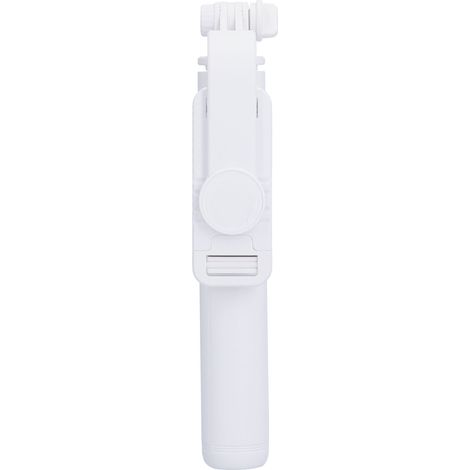 Trépied téléphone 103cm/40,6in en alliage d'aluminium, perche selfie pour Android/iOS, blanc (1/5)