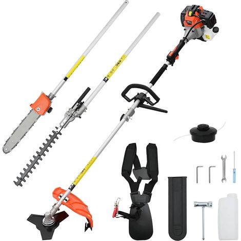 Freischneider 4-in-1 Funktion Orange 52 cm³ 1,45 kW