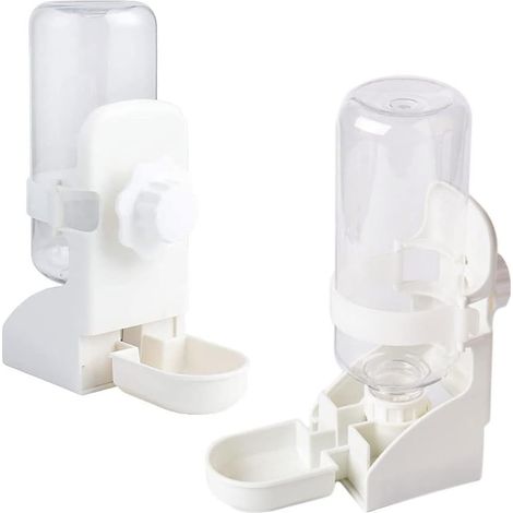 Distributore d'acqua sospeso da 500 ml per gabbie - Automatico - Adatto a piccoli animali domestici (1/4)