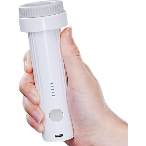 pompe à vide - pompe à vide bagage de voyage - Pompe à vide sans fil - USB-C rechargeable - voyage - pour sacs de voyage et de rangement - pompe à vide électrique - Pompe à air de voyage - Blanc (1/5)