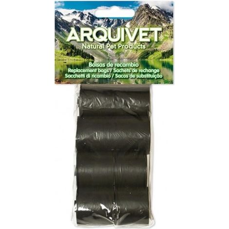 BOLSAS HIGIENICAS 4 rollos x 20 bolsas. Arquivet