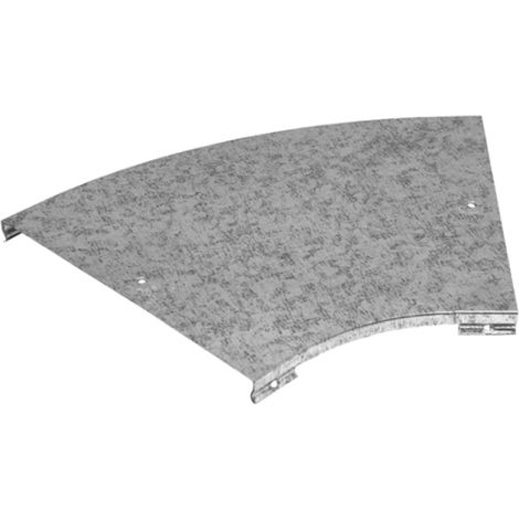 Coperchio curva piana sati cpo 45 150mm acciaio zincato - 1050004