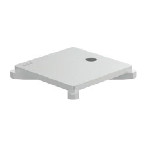 hygienische Abdeckplatte Slot W168 L168 H29 E25, FHD, Klasse R50, 1.4301