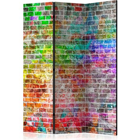 Paravento - Rainbow Wall [Room Dividers] - 135x172 (1/4)