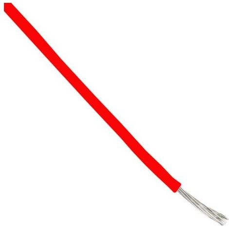 Câble unipolaire BS 4808 section 0,22 mmq Rouge