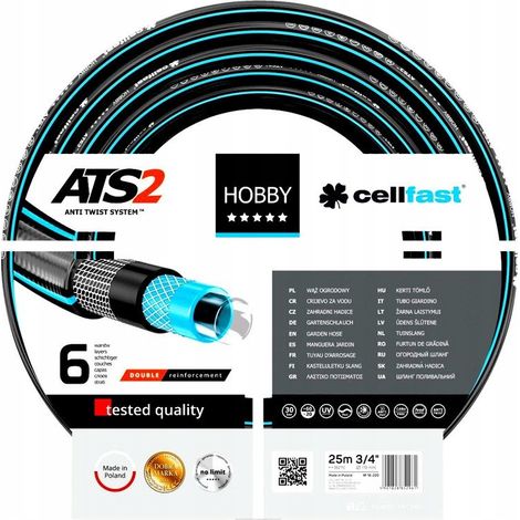 Tubo da giardino Cellfast Hobby ATS 1/2" 50mb  (1/3)