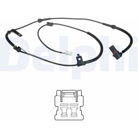 Capteur, vitesse de roue Delphi Technologies SS20637 KIA 956813E101