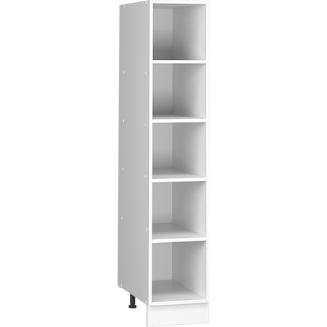 Scaffale da cucina Fame-Line, Bianco, 30 cm senza piano di lavoro, Vicco (1/5)