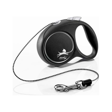 Bracelet de chien Flexi Design XS Cordon 3M Silver (1/3)