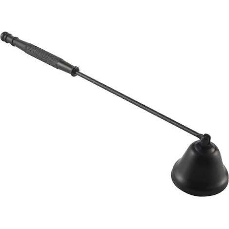 Éteignoir à mèche en acier inoxydable, éteignoir à flamme en forme de cloche, coupe-cire pour lampes à huile, pot à cire de bonne qualité WHBYV (1/4)