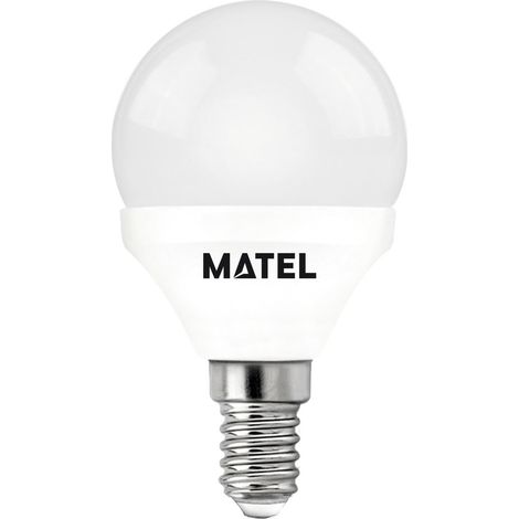 BOMB.LED ESFERICA E14 10W.NEUTRA