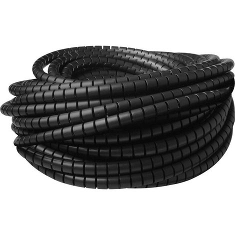 Cinta Helicoidal Organizadora de Cables 12 mm rollo 10m: flexible, resistente y fácil de instalar