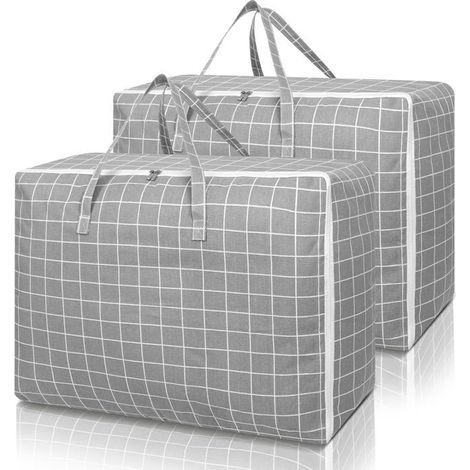 Ecleanfy - Sacs déménagement 105L à poignées. Tissu imperméable, protection optimale textiles. Design pratique. (1/5)