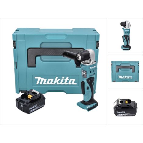 Makita DDA 351 G1J Trapano angolare a batteria 18 V 13,5 Nm + 1x batteria ricaricabile 6,0 Ah + Makpac - senza caricatore