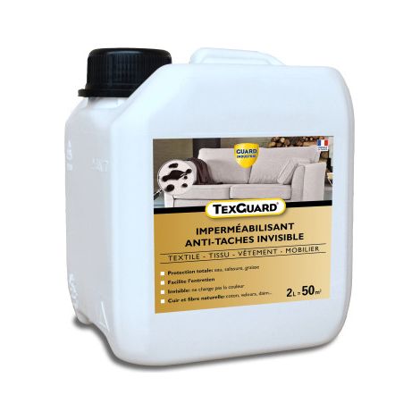Imperméabilisant Anti Taches Tissus GUARD INDUSTRIE TexGuard 2L (1/5)