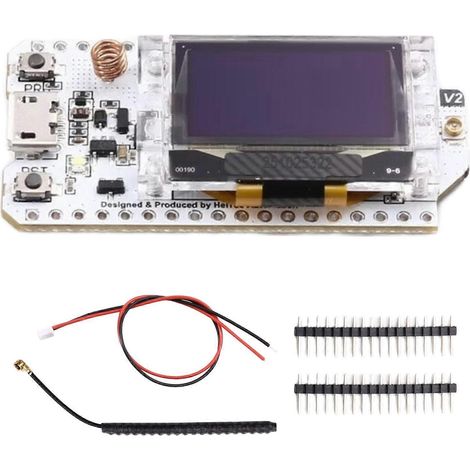 IoT LoRa Node Entwicklungsboard (1 Stück) / Wi-Fi / Bluetooth / SX1276 / ESP32 / OLED / 868-915 Band, Android IoT-kompatibel (1/5)