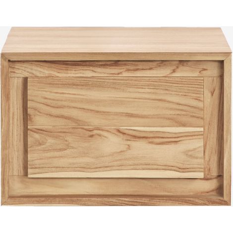 Set di mobili da bagno sospesi 60x45 cm in legno di teak Jabari SKLUM             (1/5)