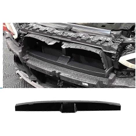 Grille de protection en mousse pour pare-chocs avant (2021-2024) - Noir brillant (1/4)