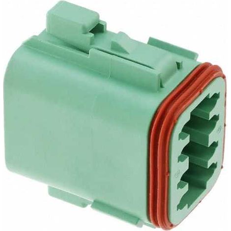 Connettore Serie DT Maschio 8 Vie Verde