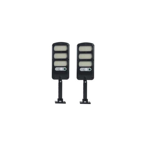 Lampes solaires extérieures 2 pièces – 213 LED, éclairage de sécurité avec capteur de mouvement intégré (angle de détection 180°, réglable), étanches IP65, pour mur, jardin, allée et entrée (1/4)