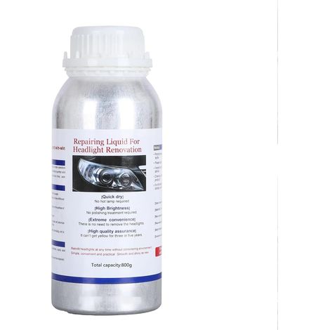 Liquide Rénovation Phares Voiture 800g (1/5)