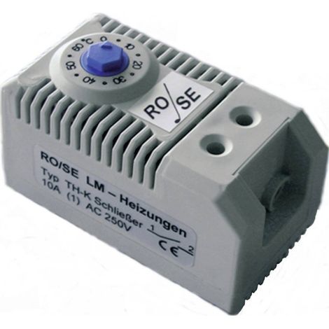RO/SE LM-Heizungen Thermostat d'armoire TH-K 1 NO (T) (L x l x H) 60 x 32 x 43 mm 1 pc(s) (1/2)