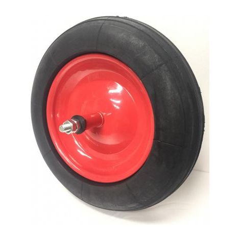 RUOTA PIENA DI RICAMBIO PER CARRIOLA MODELLO VESPA CON ASSE D. 350 (15209) (1/2)
