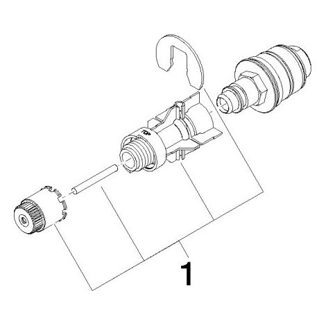 Cartouche de thermostat Dornbracht 9015020010190 pièces de rechange