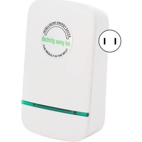 Économiseur d'énergie électrique Boîte d'économie d'électricité Dispositif de correction du facteur de puissance Stabilisateur de tension 90-250V Prise américaine (1/5)