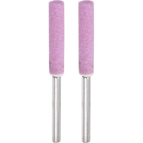 Affûteur de chaîne tronçonneuse diamanté sourcing map (2 pièces) 3/16" 4,8 mm, pour tête électrique, (1/5)