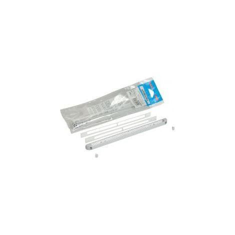 Nicoll – Kit simple entrée d'air réglable 30m³ – PVC anti-UV – Pour caissons de volets roulants – 1KVR130G