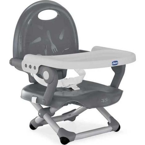 CHICCO Rehausseur de table Pocket Snack dark grey
