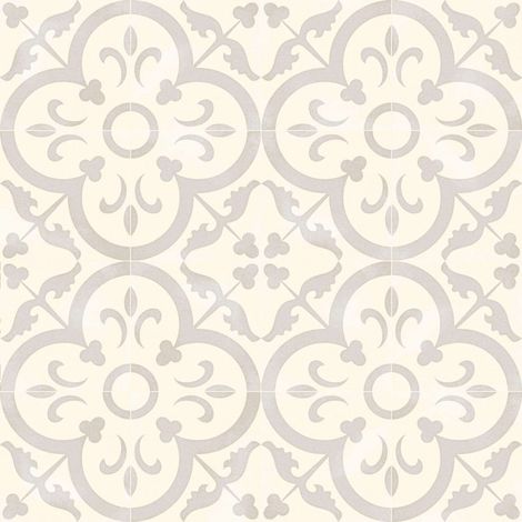 Aelle - Carrelage sol / mur effet ciment 20x20 cm SVENSKA HALVMANE 20 x 20 cm - Vendu par boîte de 1 m² (1/3)