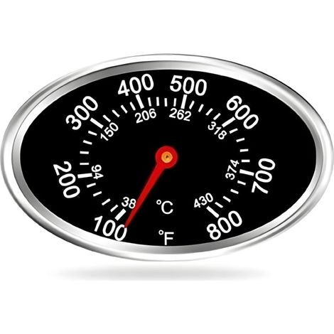 Grilldeckel-Thermometer mit Hitzeanzeige – Ersatzteile适用于Nexgrill 720 Serie (720-0697/720-0737/720-0830H/720-0888)