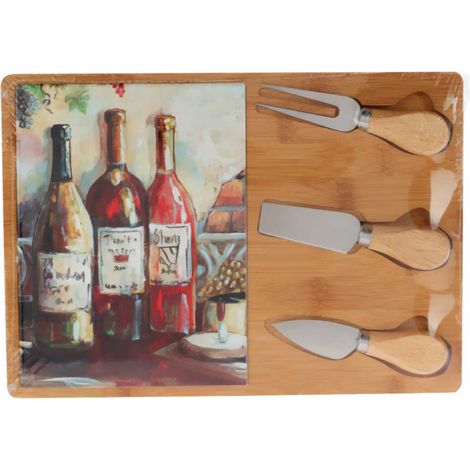 Planche à fromage avec un ensemble de couteaux, 30 x 21 cm (1/2)