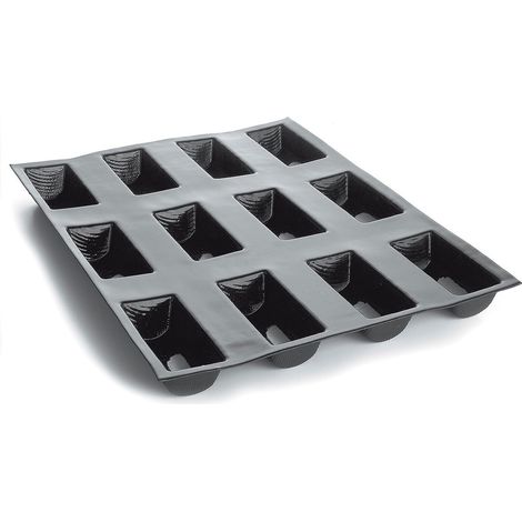 Moule Flexipan® Plaque Silicone 24 Mini Bûches - Pujadas (1/2)