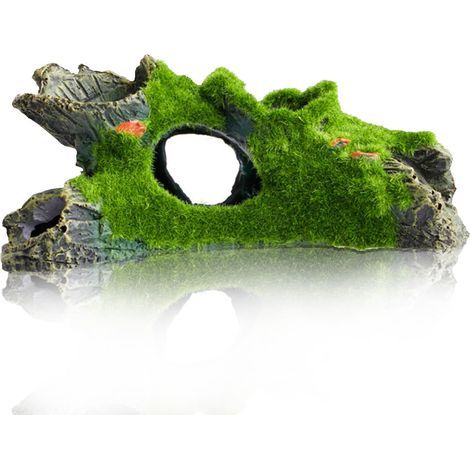 Décoration Aquarium, Cachette, Grotte, Décoration en Résine pour Aquarium, pour Poisson à Se Reproduire, Jouer et Se Reposer (1/5)