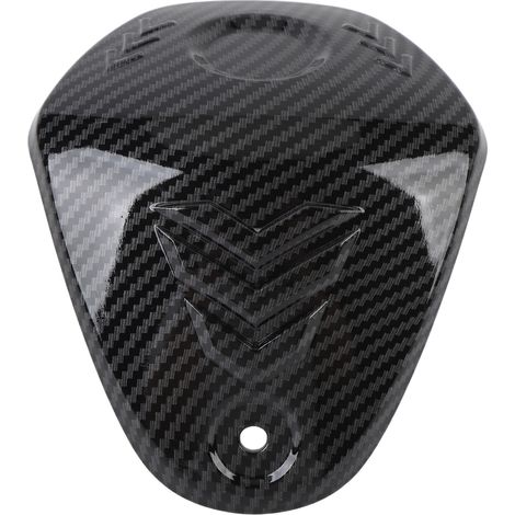Couvercle Central supérieur de guidon de moto, motif en Fiber de carbone, résistant aux rayures, pour XMAX 300 2017 à 2022. (1/4)