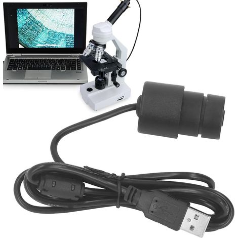 Ocular electrónico digital, ocular electrónico de 2 MP, cámara de microscopio USB digital para aulas de enseñanza de ciencias, microscopios estereoscópicos (1/5)