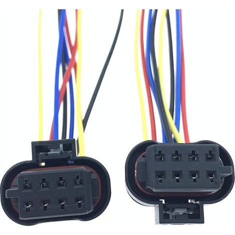 Applicable au faisceau de câbles basse tension pour compresseur de climatisation électrique de véhicule BYD à énergie nouvelle : fiche, connecteur – JB2169-8P