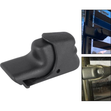Verrouillage manuel de la vitre coulissante arrière pour Ford F-250, F-350 et F-450 (1999-2010) - Noir (1/3)
