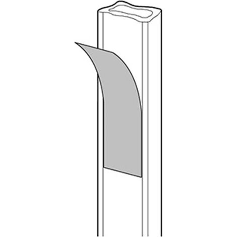 Adesivo Catarifrangente 640 (L=750) FAAC 7322525 5PZ